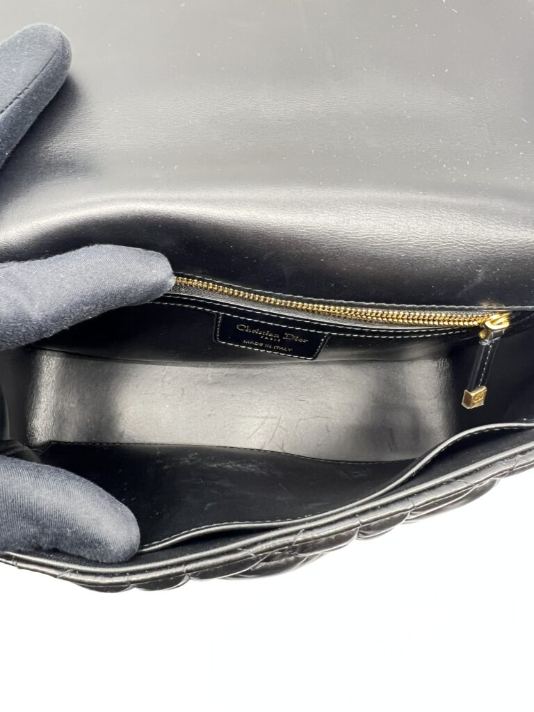 Dior Medium Caro Black GHW