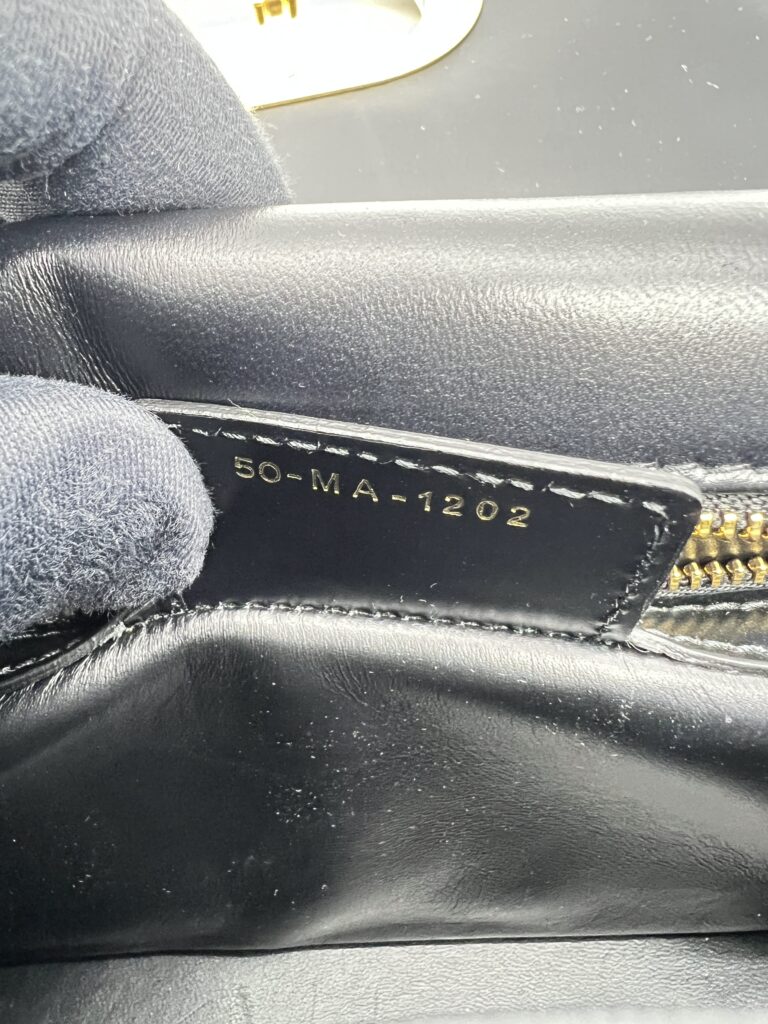 Dior Medium Caro Black GHW