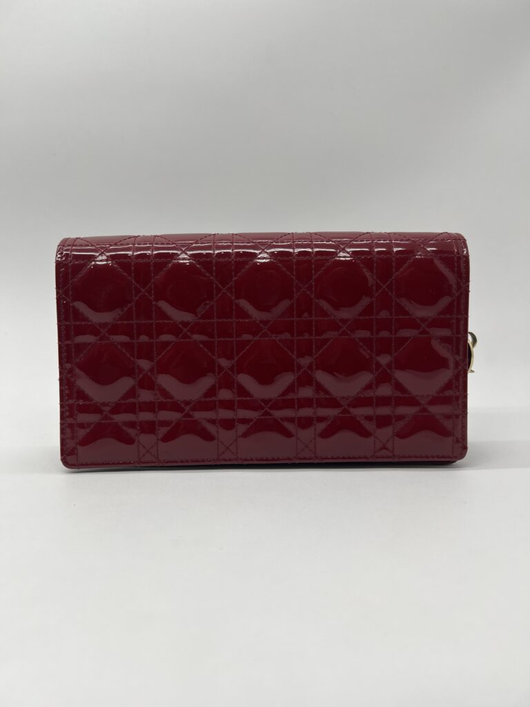 Dior Lady D WOC Vernis Red GHW