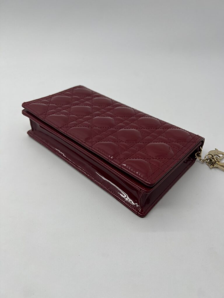 Dior Lady D WOC Vernis Red GHW