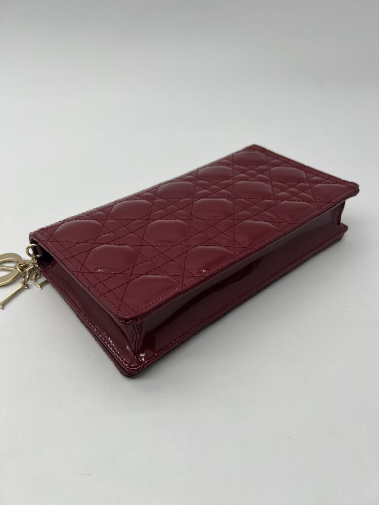 Dior Lady D WOC Vernis Red GHW