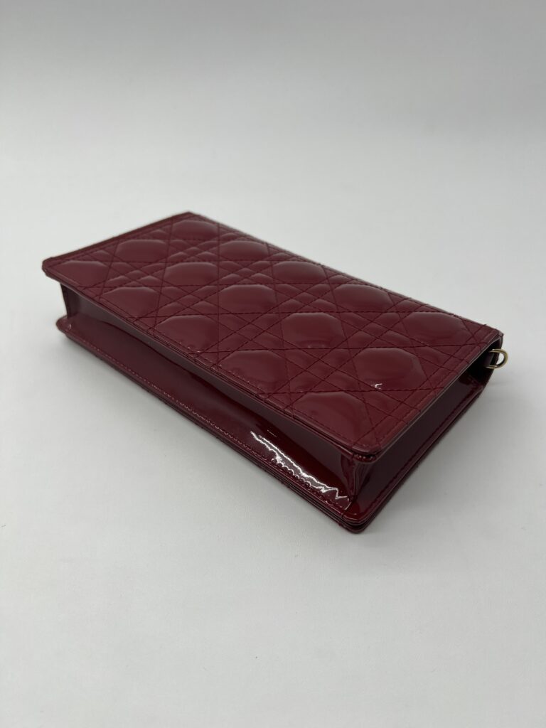 Dior Lady D WOC Vernis Red GHW