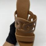 Hermes Ithea30 Espadrille Naturel