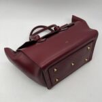 Celine Tie Knot Tote Bag Red GHW