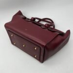 Celine Tie Knot Tote Bag Red GHW