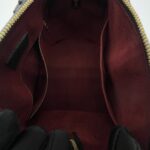 Louis Vuitton Speedy Bandou 25 Monogram Empreinte Noir Creme GHW