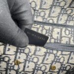 Dior Saddle Medium Canvas Oblique Blue GHW