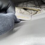 Dior Lady Dior Small Lambskin Grey GHW