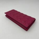 Dior Lady D Long Clutch Pink Fuchsia GHW