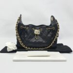 Chanel C25 Mini Caviar Black GHW