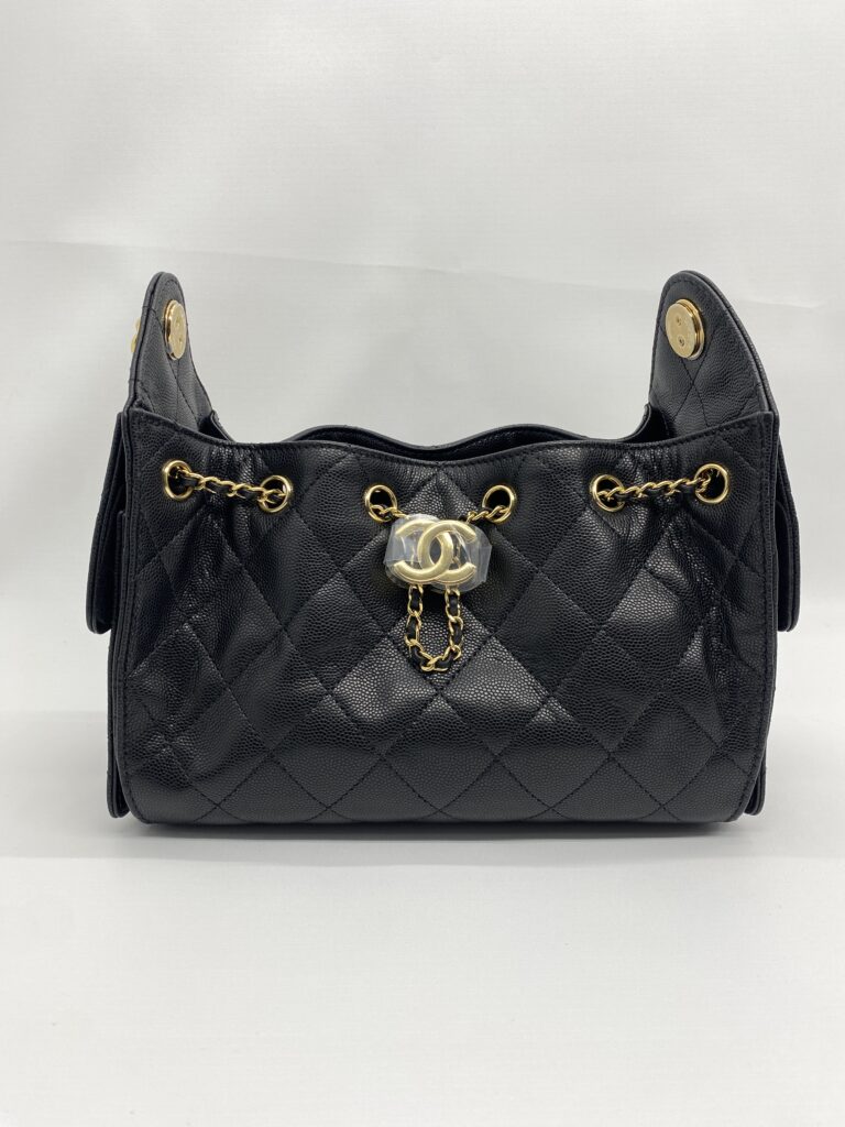 Chanel C25 Mini Caviar Black GHW