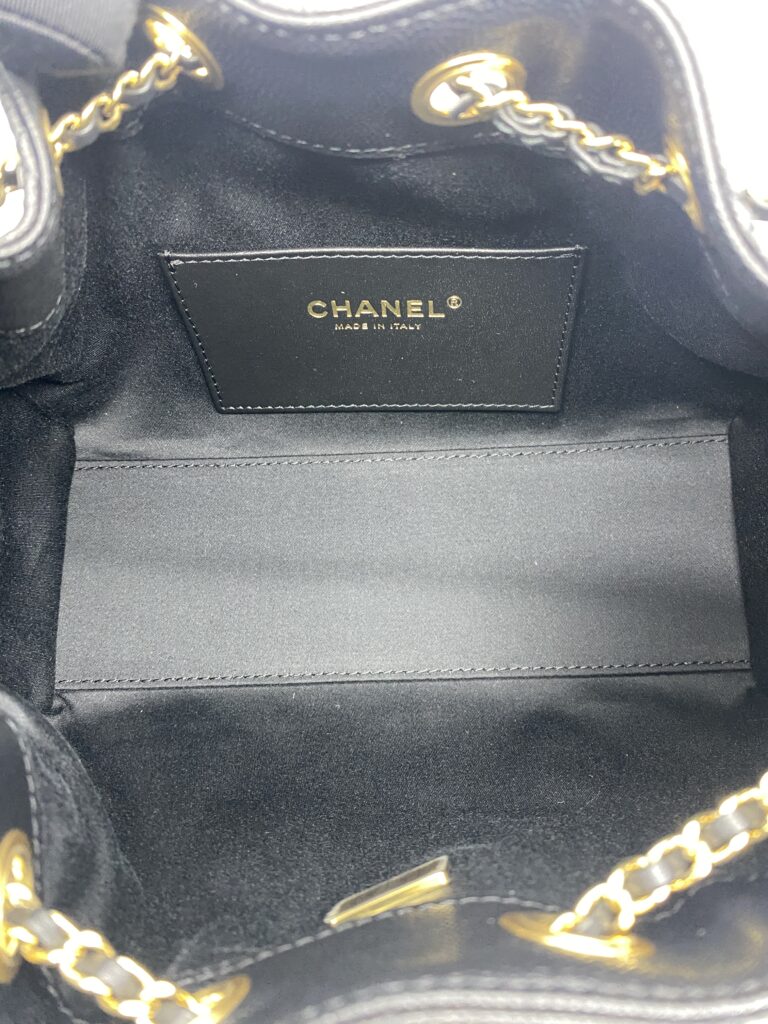 Chanel C25 Mini Caviar Black GHW