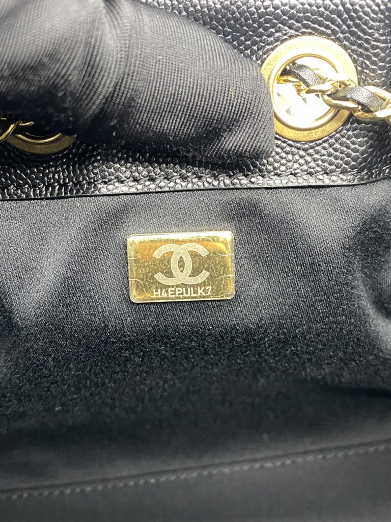 Chanel C25 Mini Caviar Black GHW