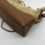Chanel Small Coco Base Hobo Suede Lambskin Beige/Camel GHW