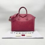 Givenchy Antigona Medium Grained Red SHW