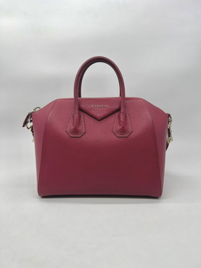 Givenchy Antigona Medium Grained Red SHW