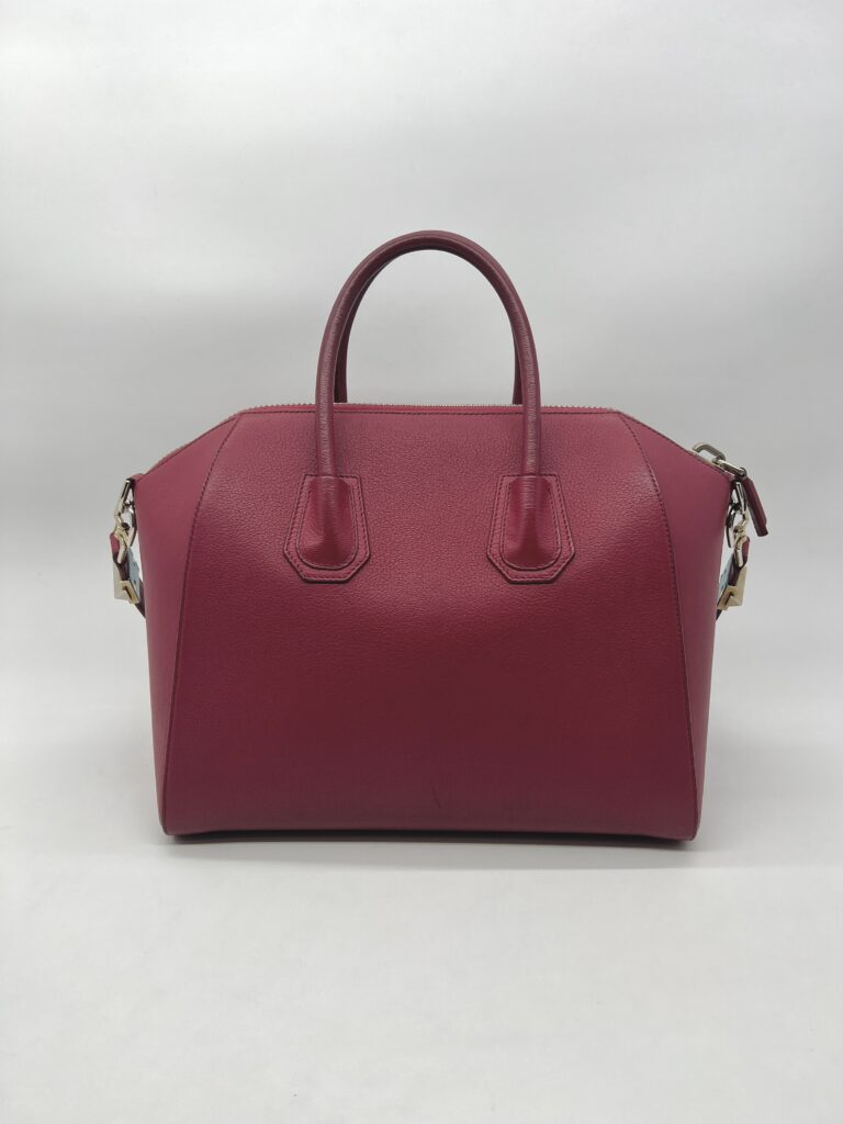 Givenchy Antigona Medium Grained Red SHW