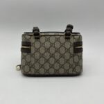 Gucci Super Mini Ophidia Top GG Supreme Brown GHW
