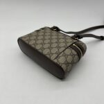 Gucci Super Mini Ophidia Top GG Supreme Brown GHW