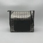 MCM Medium Hobo Metallic Visetos Silver SHW