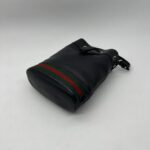 Gucci Ophidia Bucket Leather Black GHW
