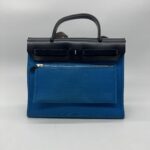 Hermes Herbag 31 Canvas Bleu Zanzibar/Bleu Indigo PHW