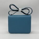 Hermes Constance 18 Epsom Blue De Nord Rouge PHW