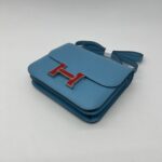 Hermes Constance 18 Epsom Blue De Nord Rouge PHW