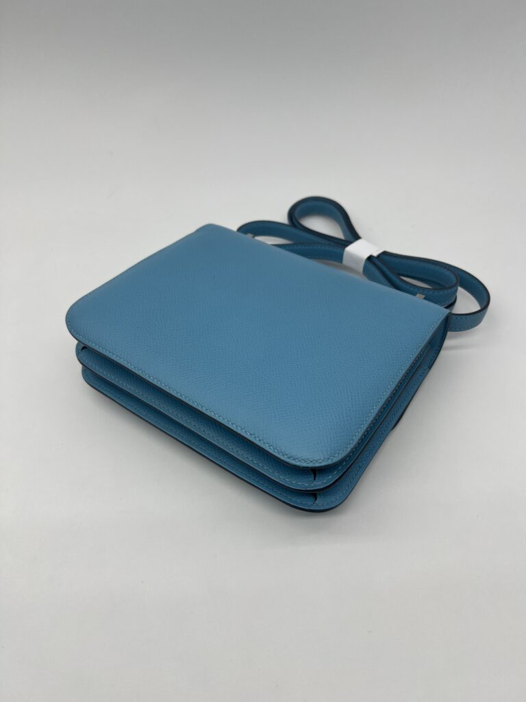 Hermes Constance 18 Epsom Blue De Nord Rouge PHW
