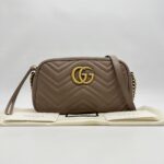 Gucci Marmont Camera Small Nude GHW