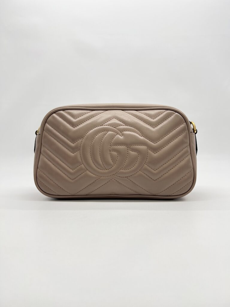 Gucci Marmont Camera Small Nude GHW