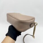Gucci Marmont Camera Small Nude GHW