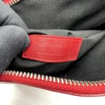 Saint Laurent SAC De Jour Grained Red SHW