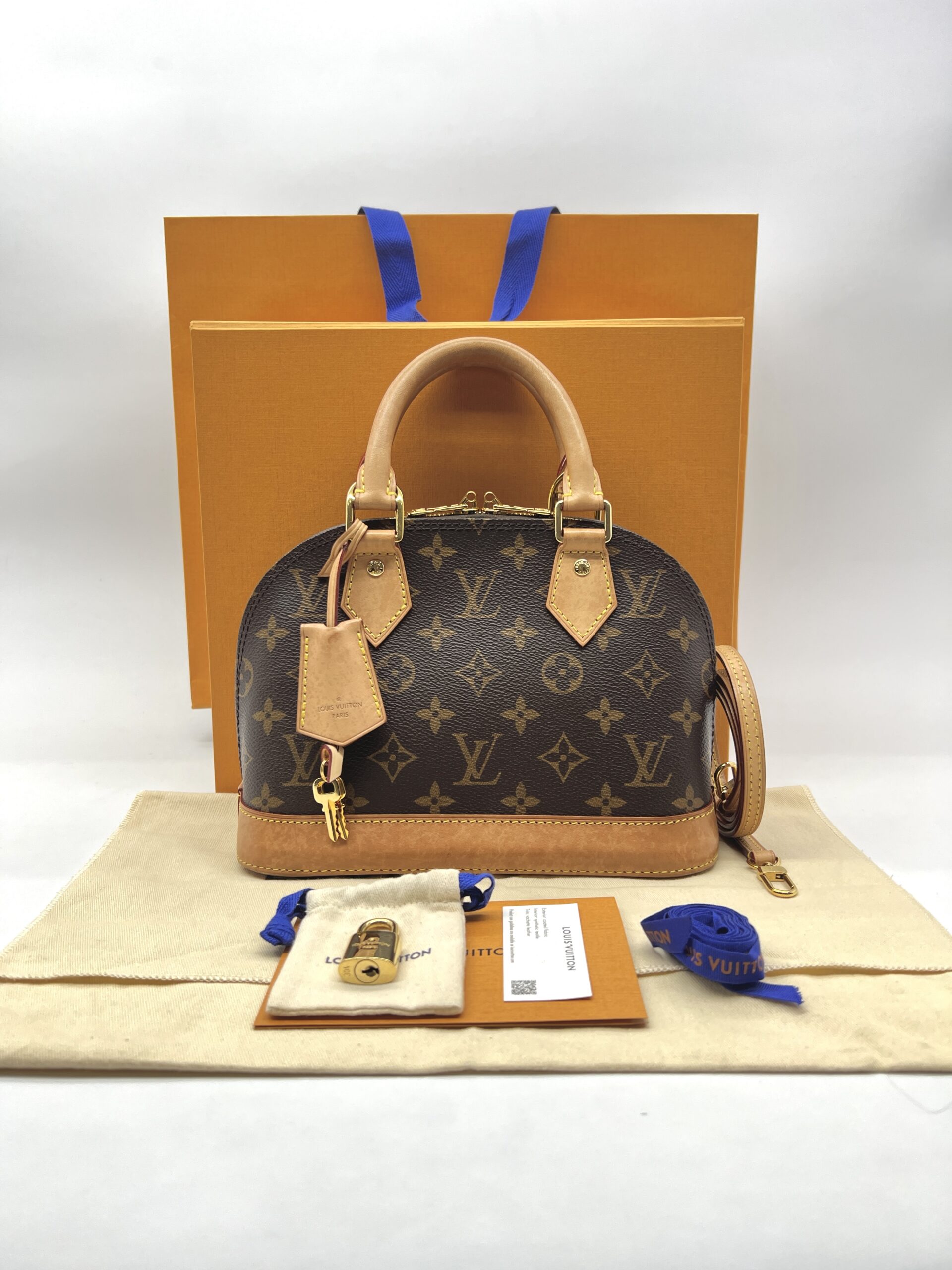 Louis Vuitton Alma BB Monogram GHW