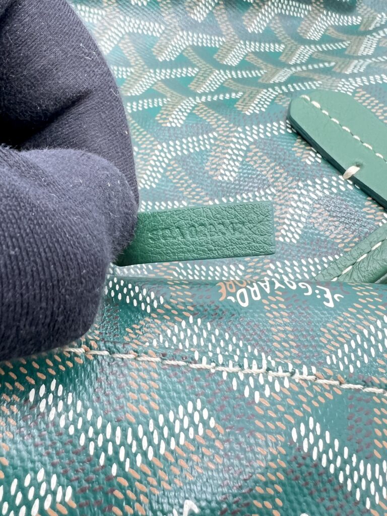 Goyard Mini Anjou Goyardine Vert