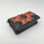 MCM Tracy Crossbody Bag Black Orange Cubic GHW