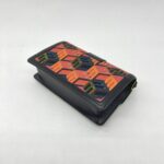 MCM Tracy Crossbody Bag Black Orange Cubic GHW