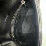 Saint Lurent Loulou Puffer Mini Black SHW