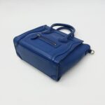 Celine Nano Luggage Blue Electric GHW