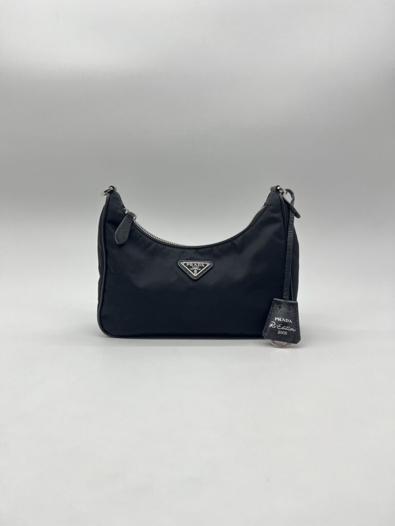 Prada Re Edition 2005 Tessuto Nylon Nero SHW