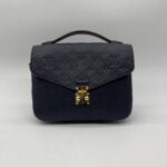 Louis Vuitton Metis MM Monogram Empreinte Marine Rouge GHW