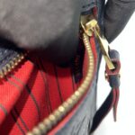 Louis Vuitton Metis MM Monogram Empreinte Marine Rouge GHW
