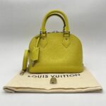 Louis Vuitton Alma BB Epi Pistache SHW