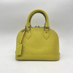 Louis Vuitton Alma BB Epi Pistache SHW