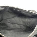 Loewe Anton Sling Logo Debossed Leather Black SHW