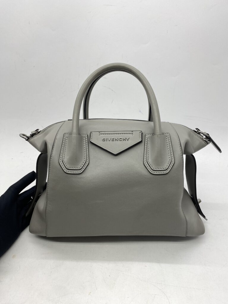 Givenchy Soft Antigona Small Pearl Grey SHW