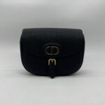 Dior Bobby Large Grained Black GHW