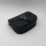 Dior Bobby Large Grained Black GHW