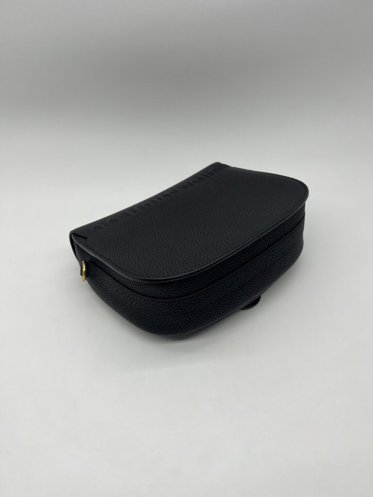 Dior Bobby Large Grained Black GHW