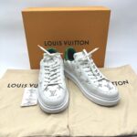 Louis Vuitton Beverly Hills Sneakers Monogram White Green